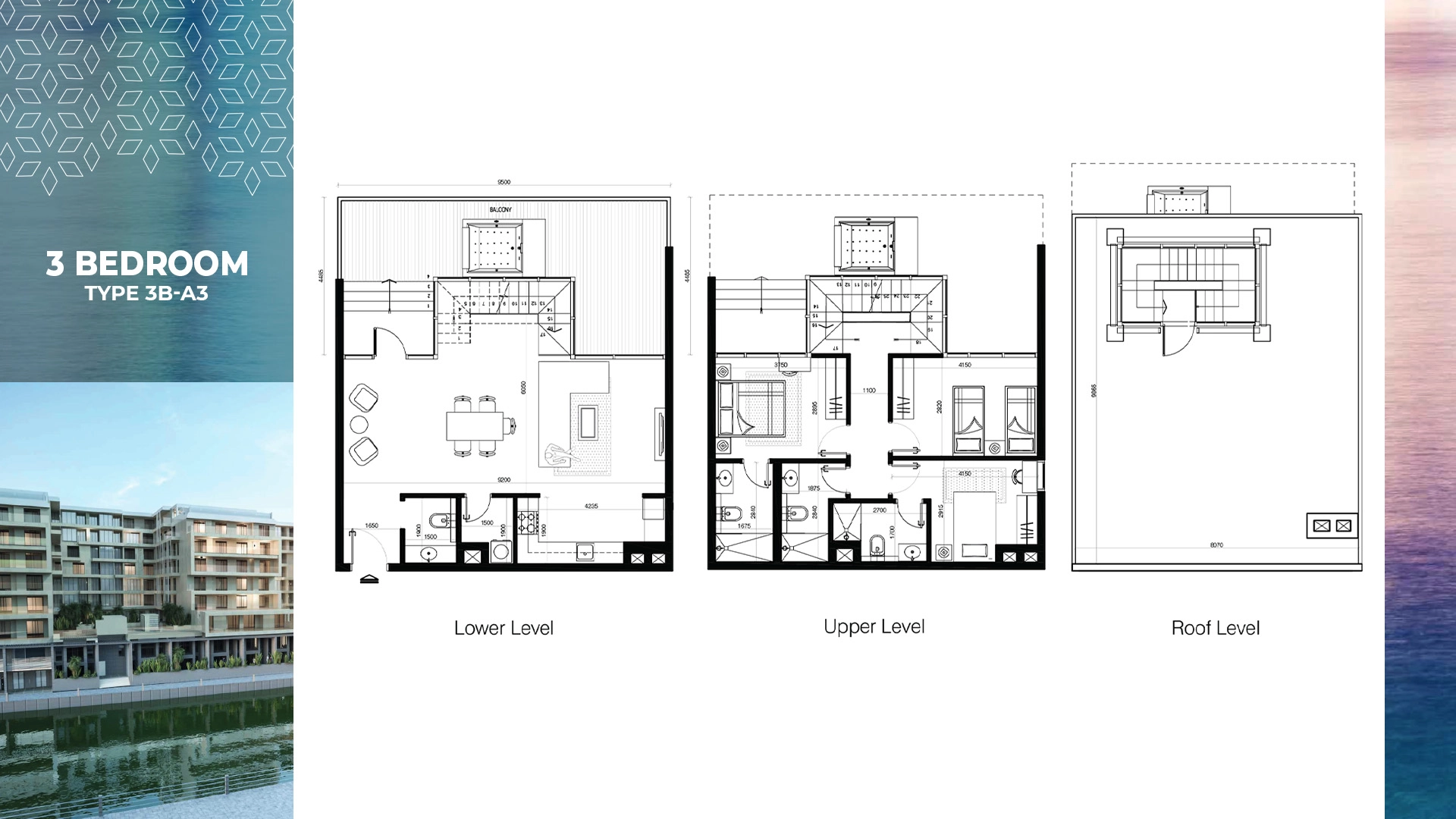 3 BR - Type A